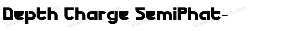 Depth Charge SemiPhat字体转换